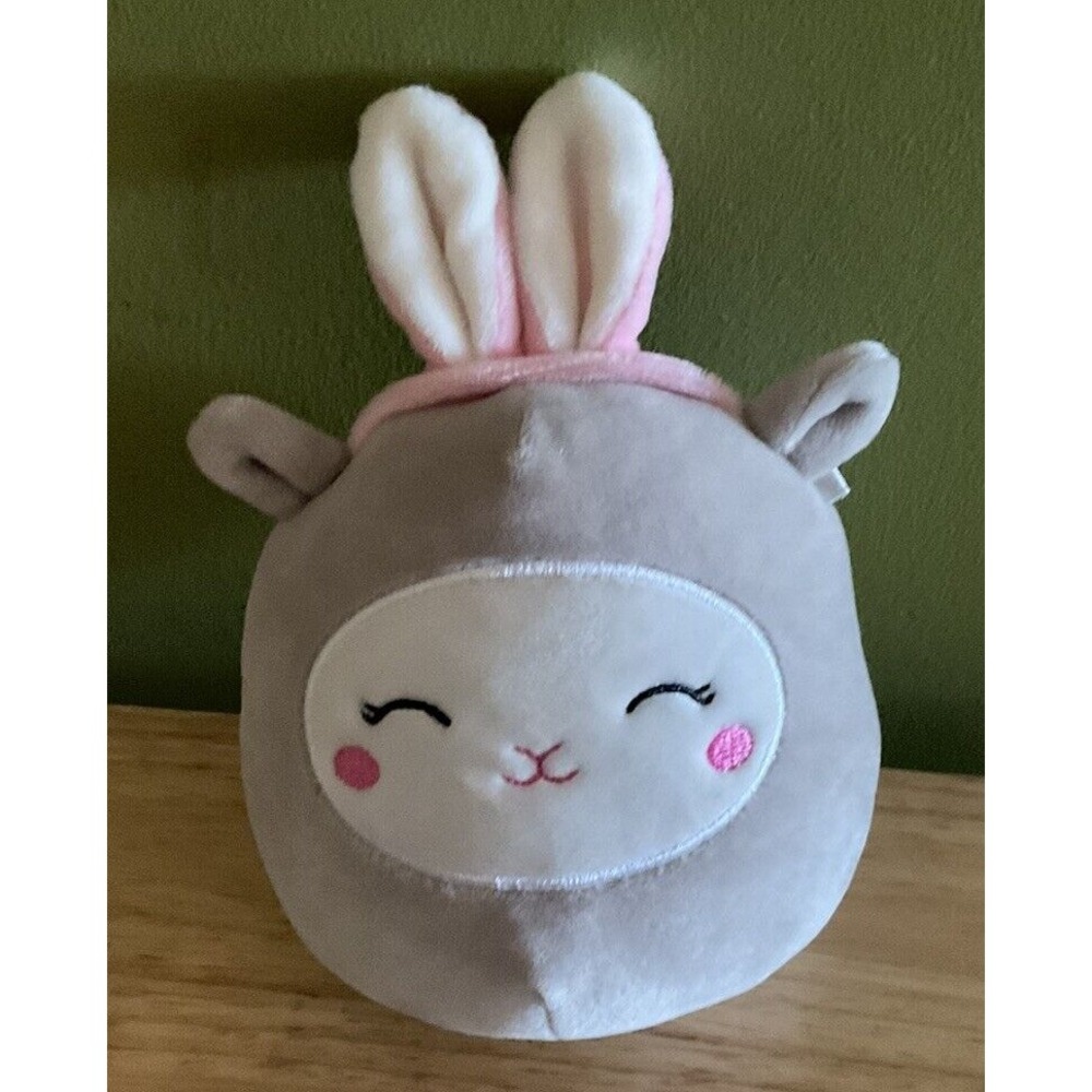 Squishmallows 5" SOPHIE lamb w/bunny ears farm 2021 Spring RARE No Tag